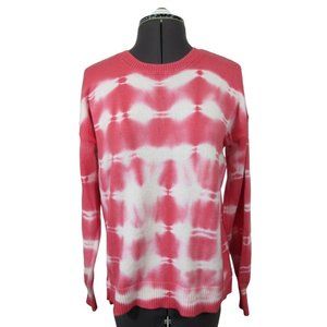 Design History crew neck tie dye knit sweater